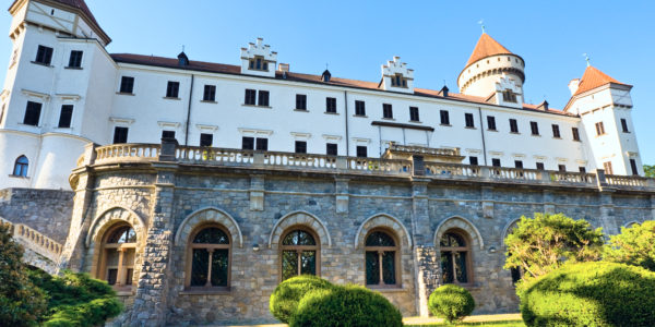 Замок Конопиште, внутренний двор